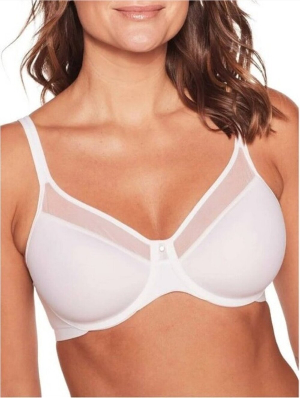 NWT Bali One Smooth U Ultra Light Bra Style 3439 Size 42B White​